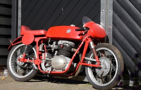 A picture of a classic Mv Agusta